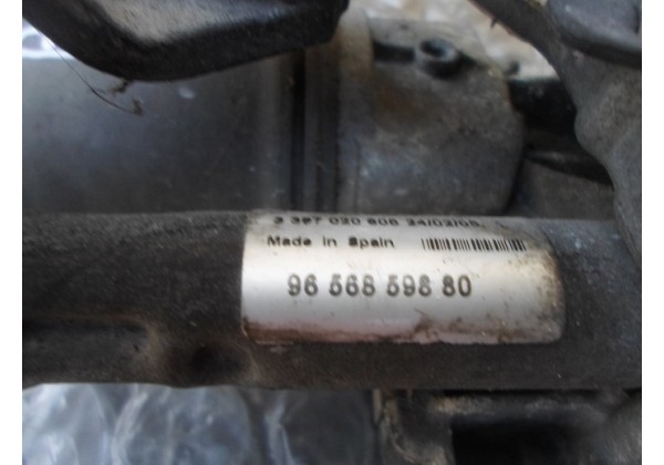 Моторчик переднього склоочистника правий Peugeot 407, 9656859880